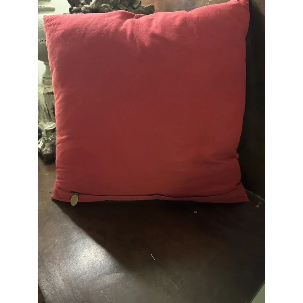 Pair Pier 1 Imports Decorative Throw Pillows Embroidered Birds Branches Spring